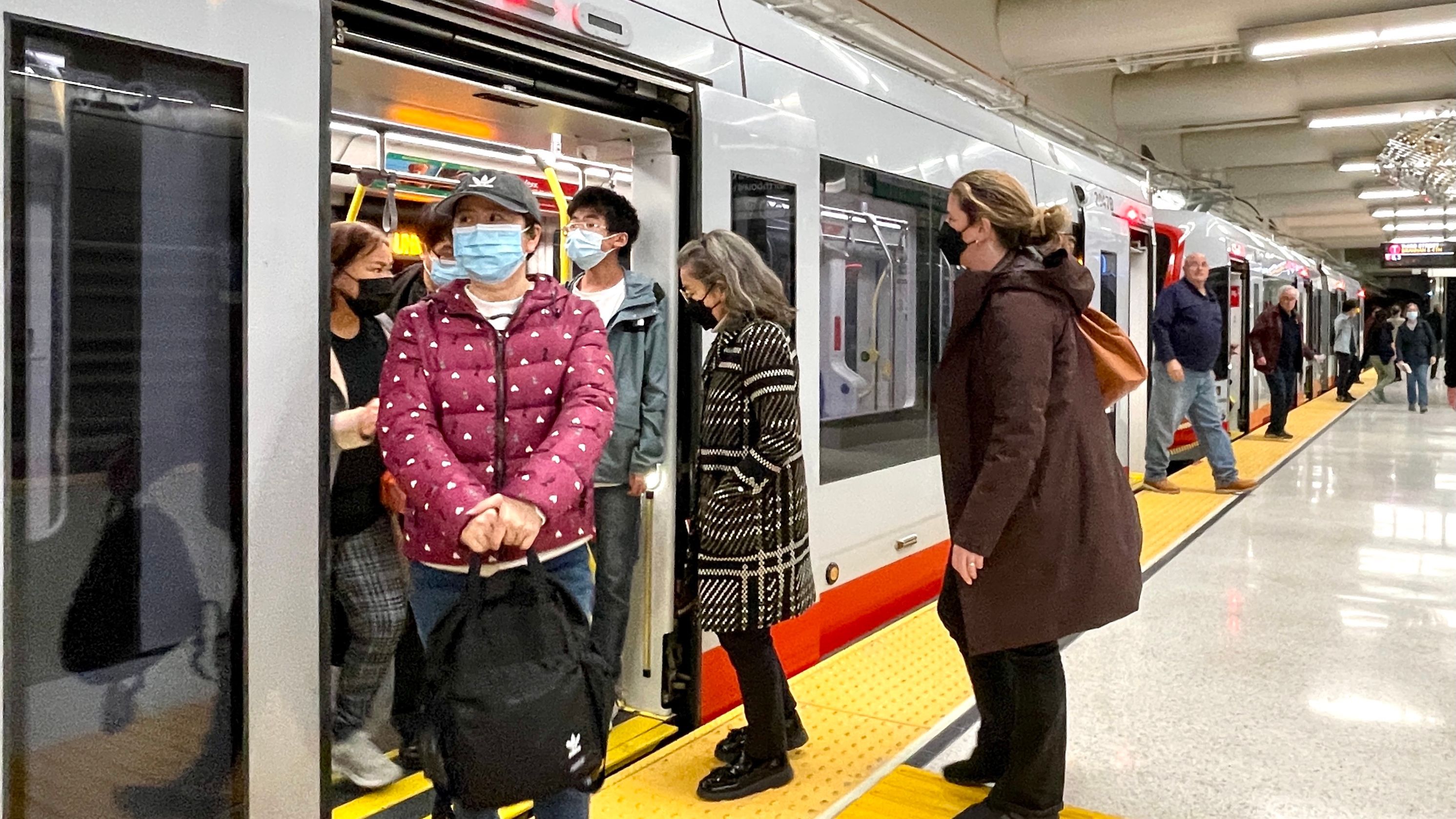 Asians have reached 40% or more of SFMTA’s ridership. They demand more safety measures and Asian representation on the SFMTA Board of Directors. Photo by Portia Li