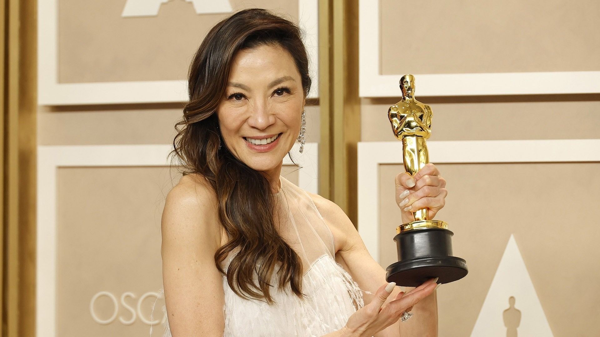 Michelle Yeoh  becomes the first Asian woman to win the Best Lead Actress Award in Oscars’ 95 years of history. Courtesy the Academy
