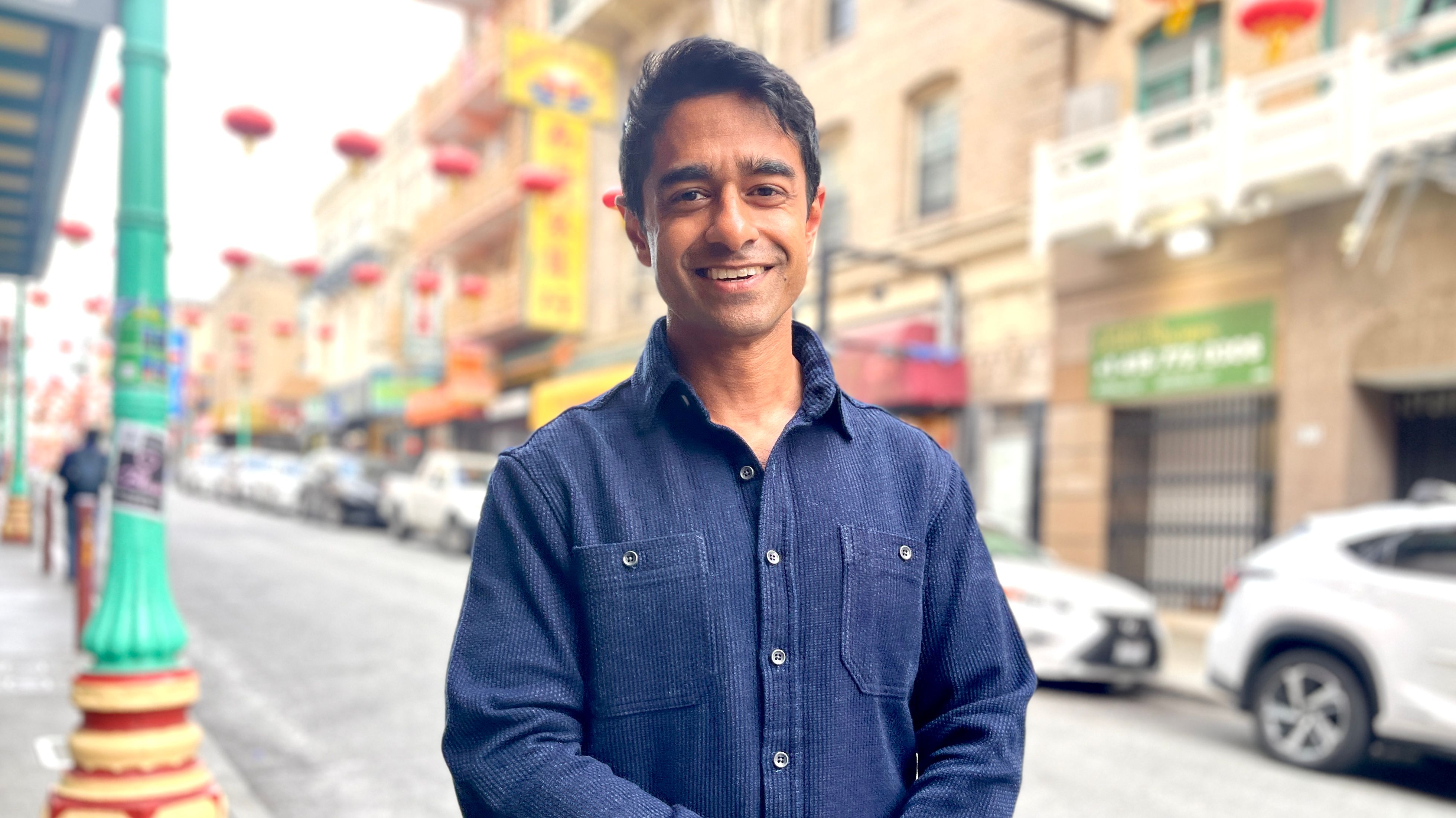 Indian American Saikat Chakrabarti is a tech entrepreneur and national political advisor for congressional candidates. Now he decides to run for public office for the first time himself in the June Primary Election in 2026 to fill the seat left by the U.S. Representative Nancy Pelosi in January 2027. Photo by Portia Li 