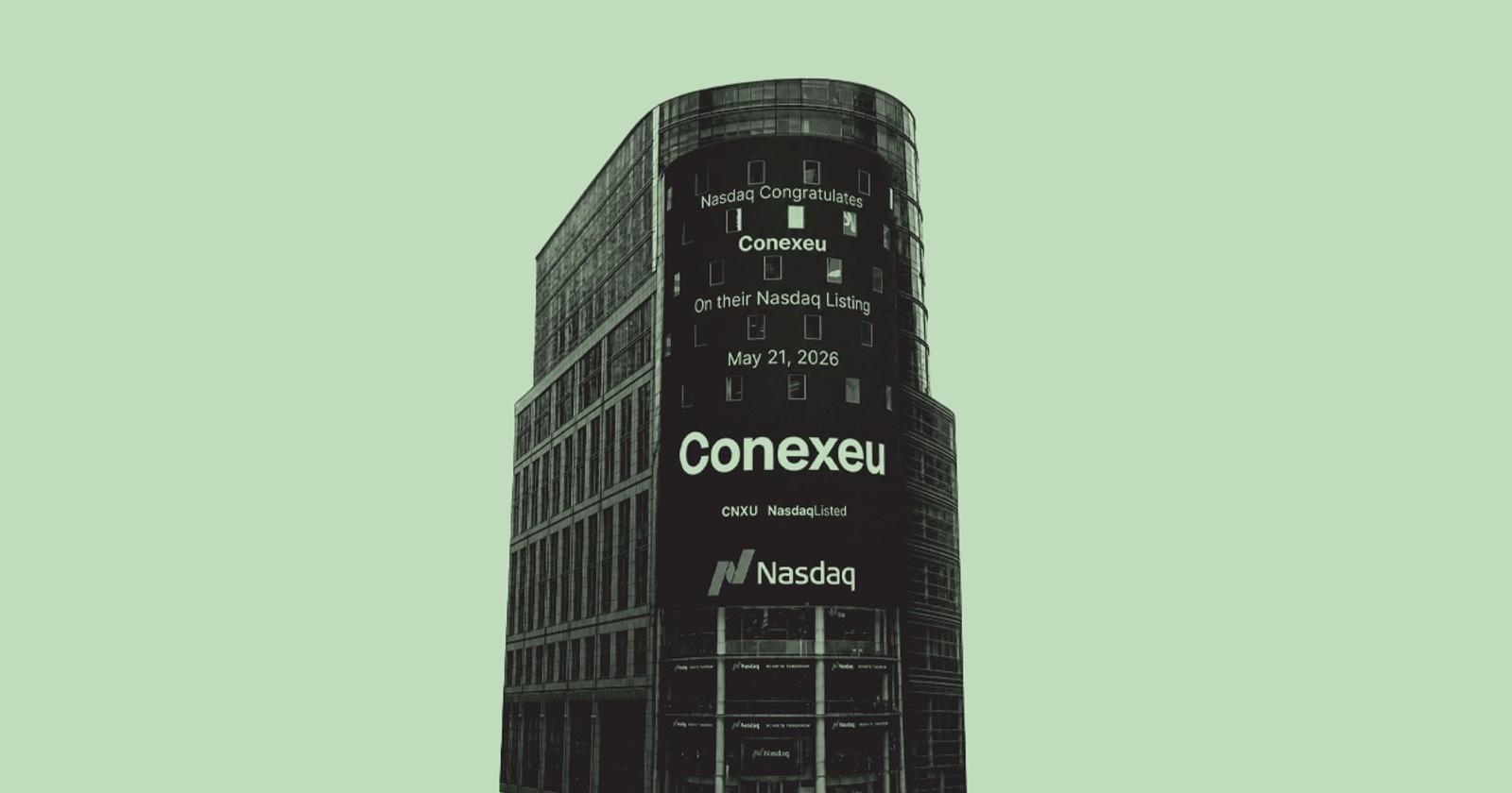 conexeu nasdaq listing