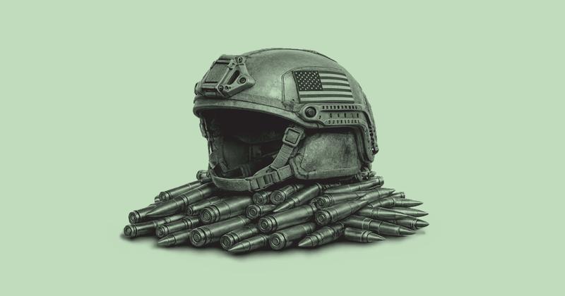 US. Army Titanium combat