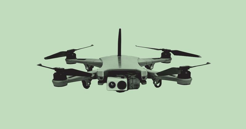 Drone Red Cat
