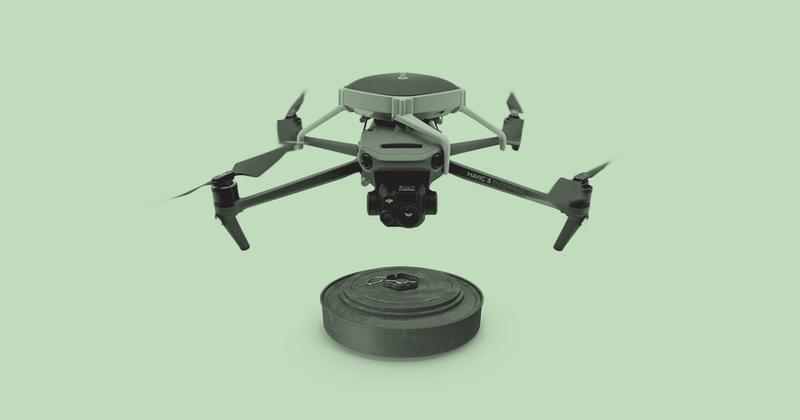 Drone Landmine