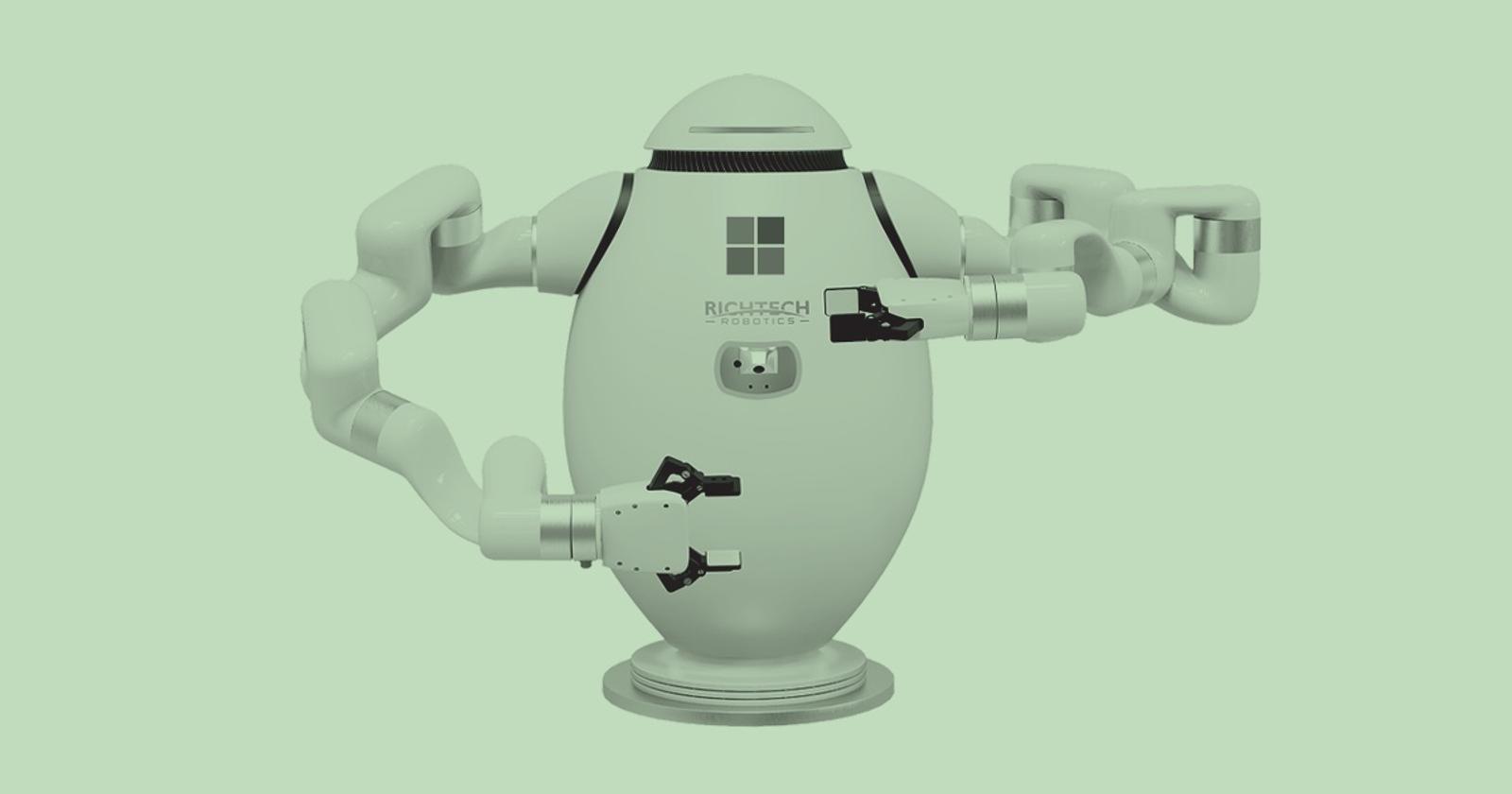 Richtech ADAM Robot Microsoft