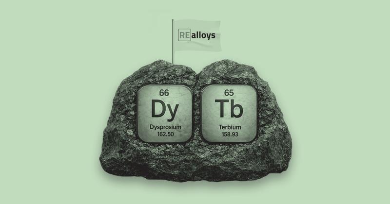 realloys rock terbium dysprosium