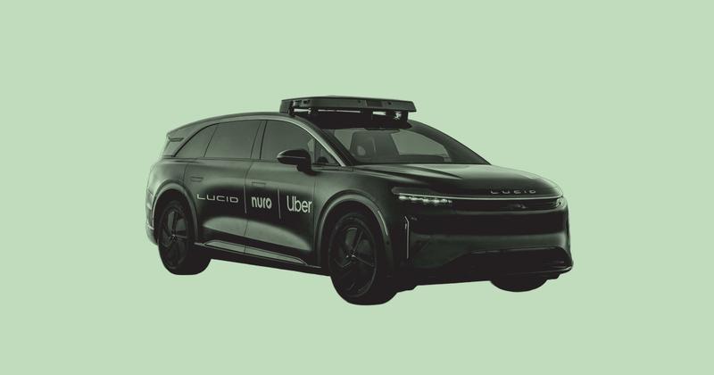 Uber Lucid Robotaxi
