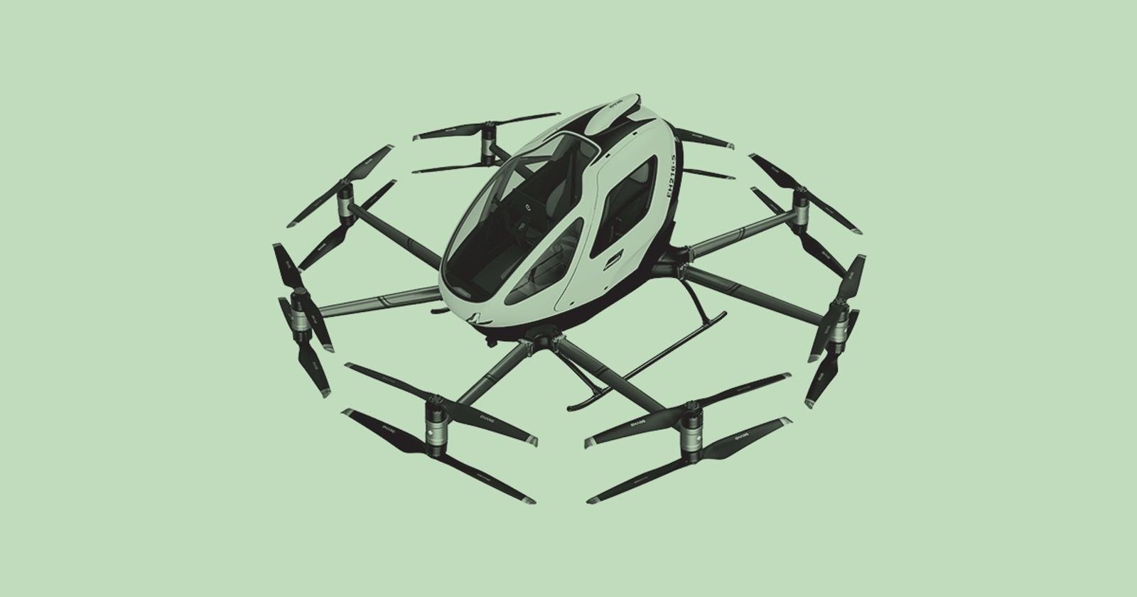 Ehang Solid State Battery Flight