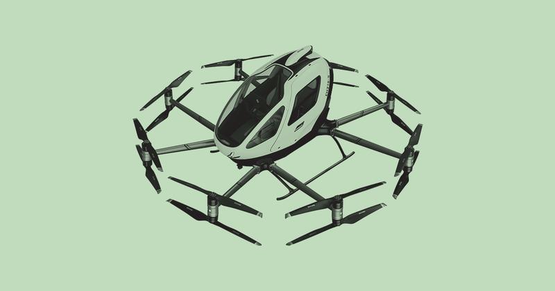 Ehang Solid State Battery Flight