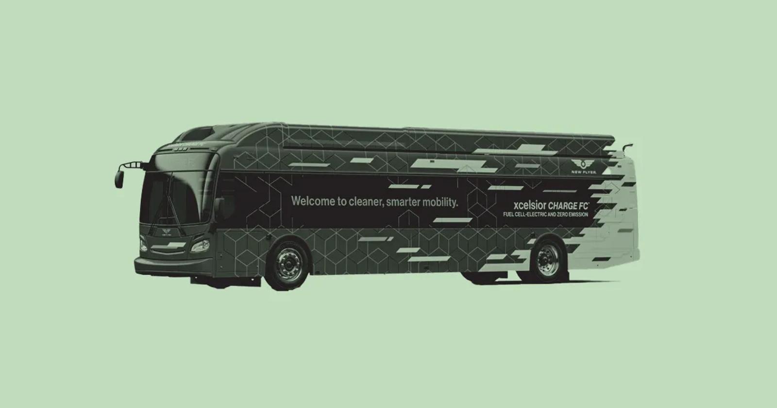Ballard Power New Flyer Hydrogen Fuel Cell Bus