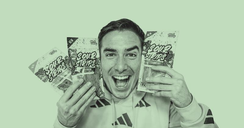 Maxx Chewning Sour Strips Hershey