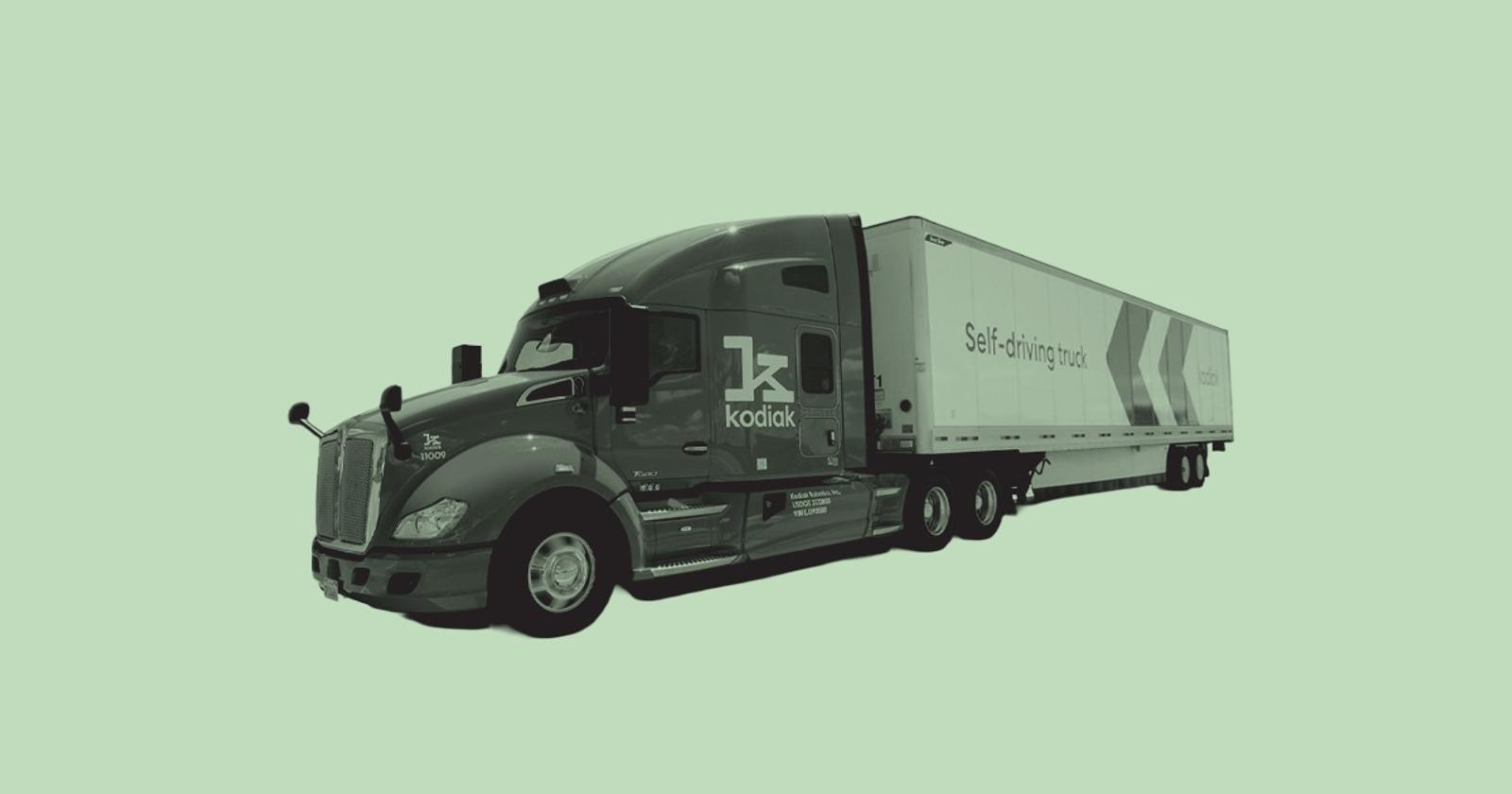 Kodiak autonomous trucking