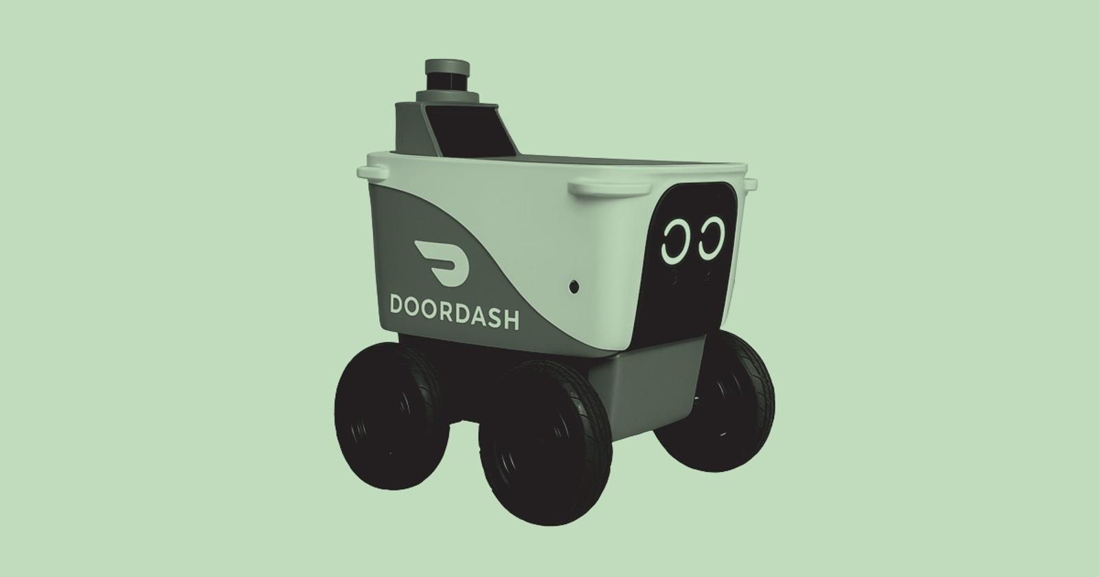 Doordash Serve robotics delivery