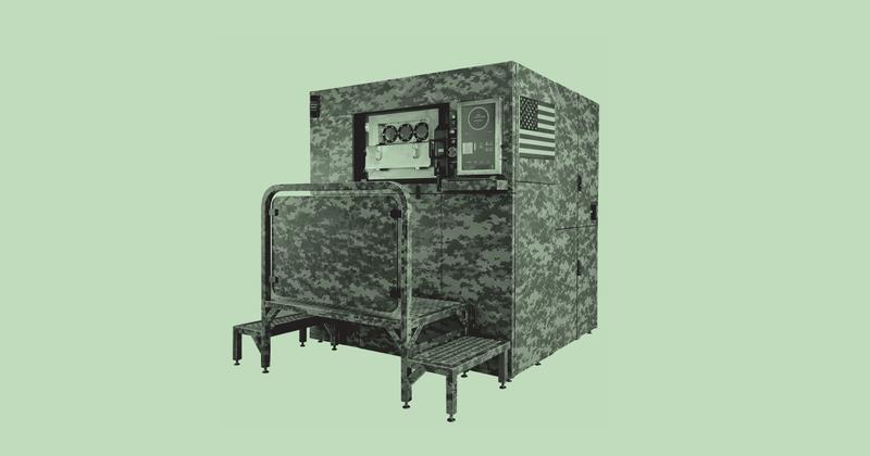 US Army 3D Printer, US Army Velo3D