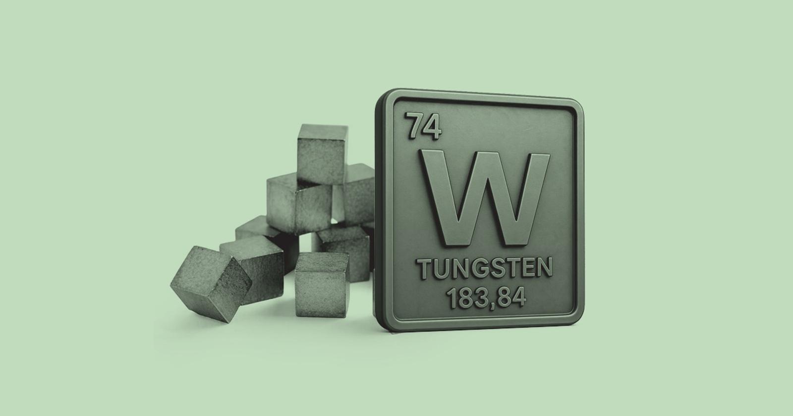 Tungsten cubes
