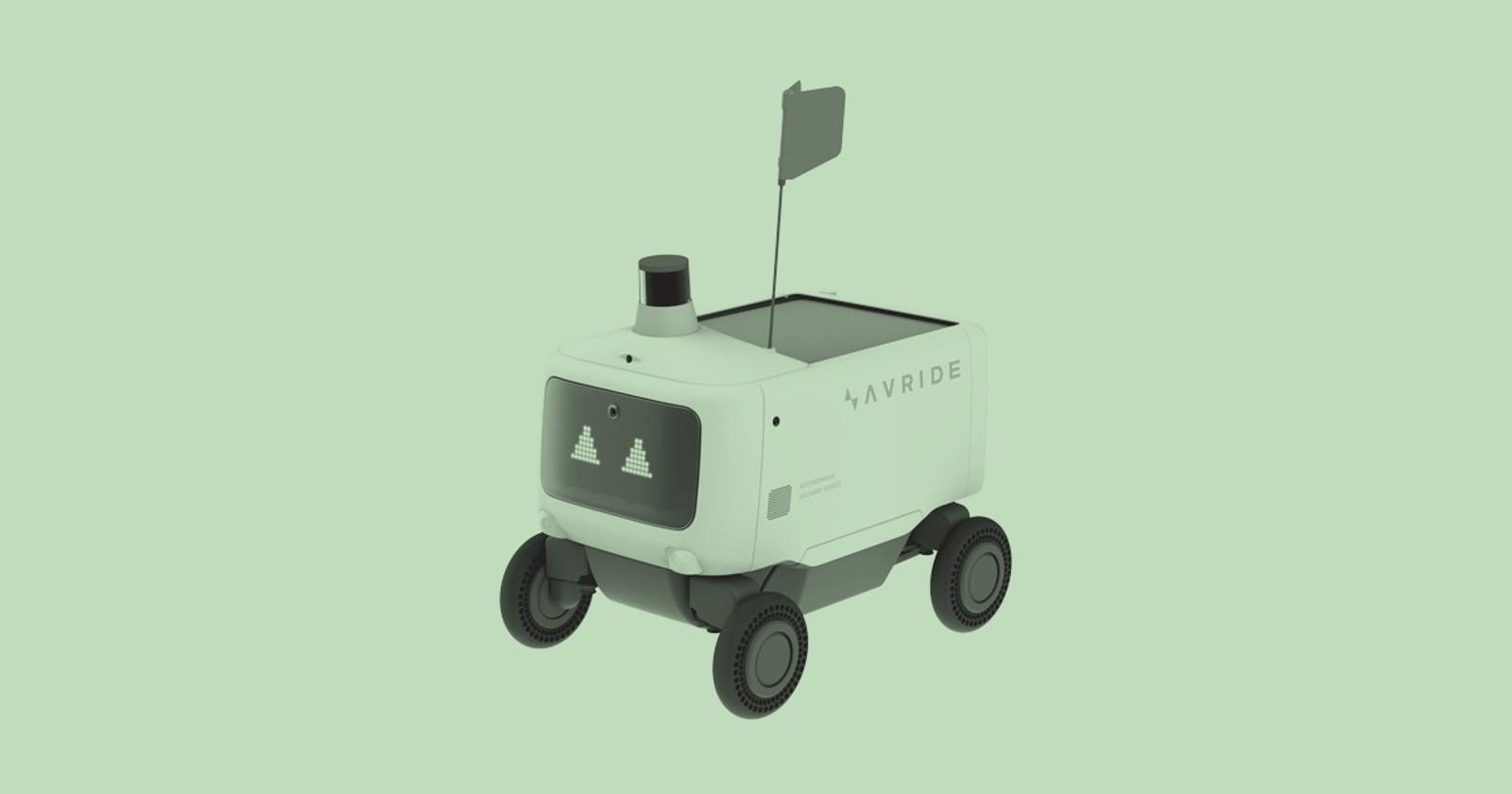 Uber Avride autonomous robots new jersey