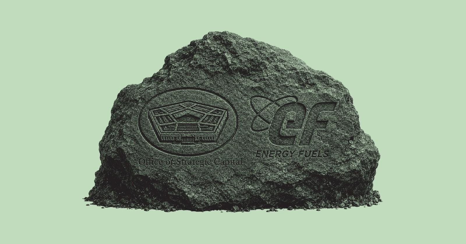 Energy Fuels Rare Earth rock