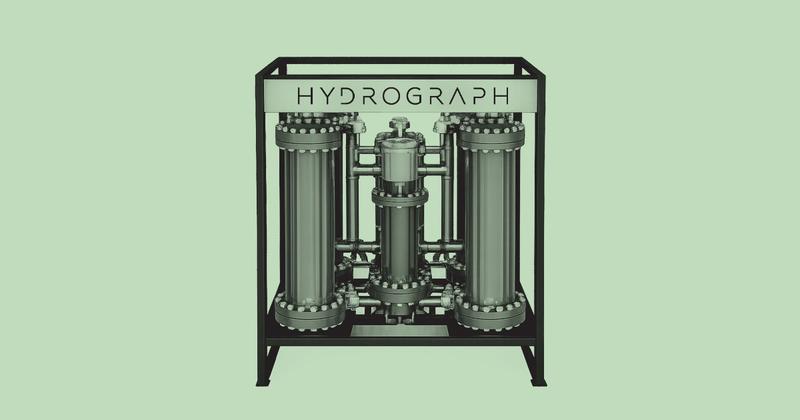 Hydrograph graphene production