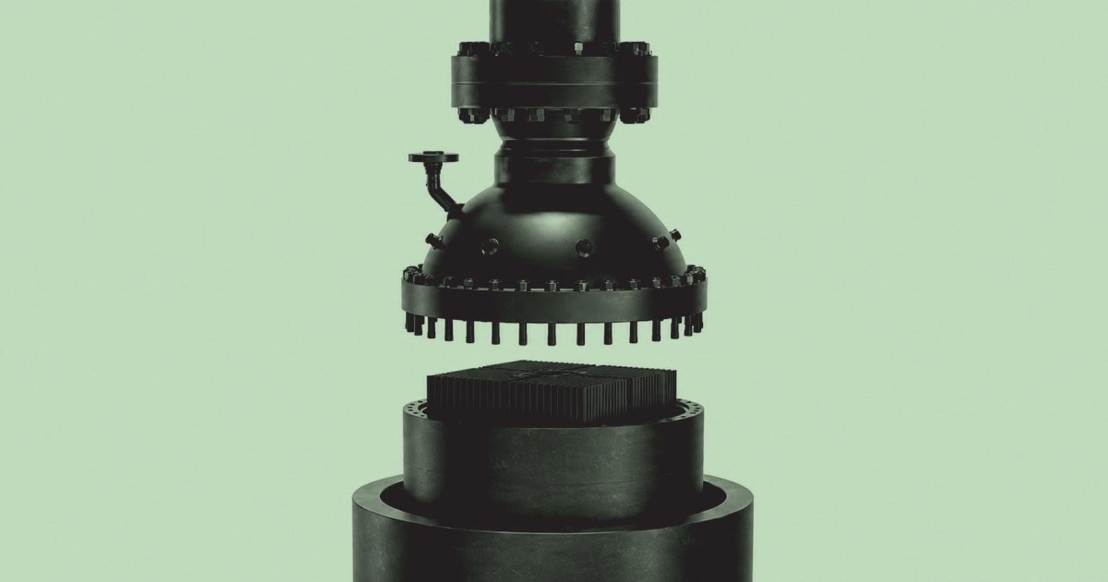 deep fission gravity reactor