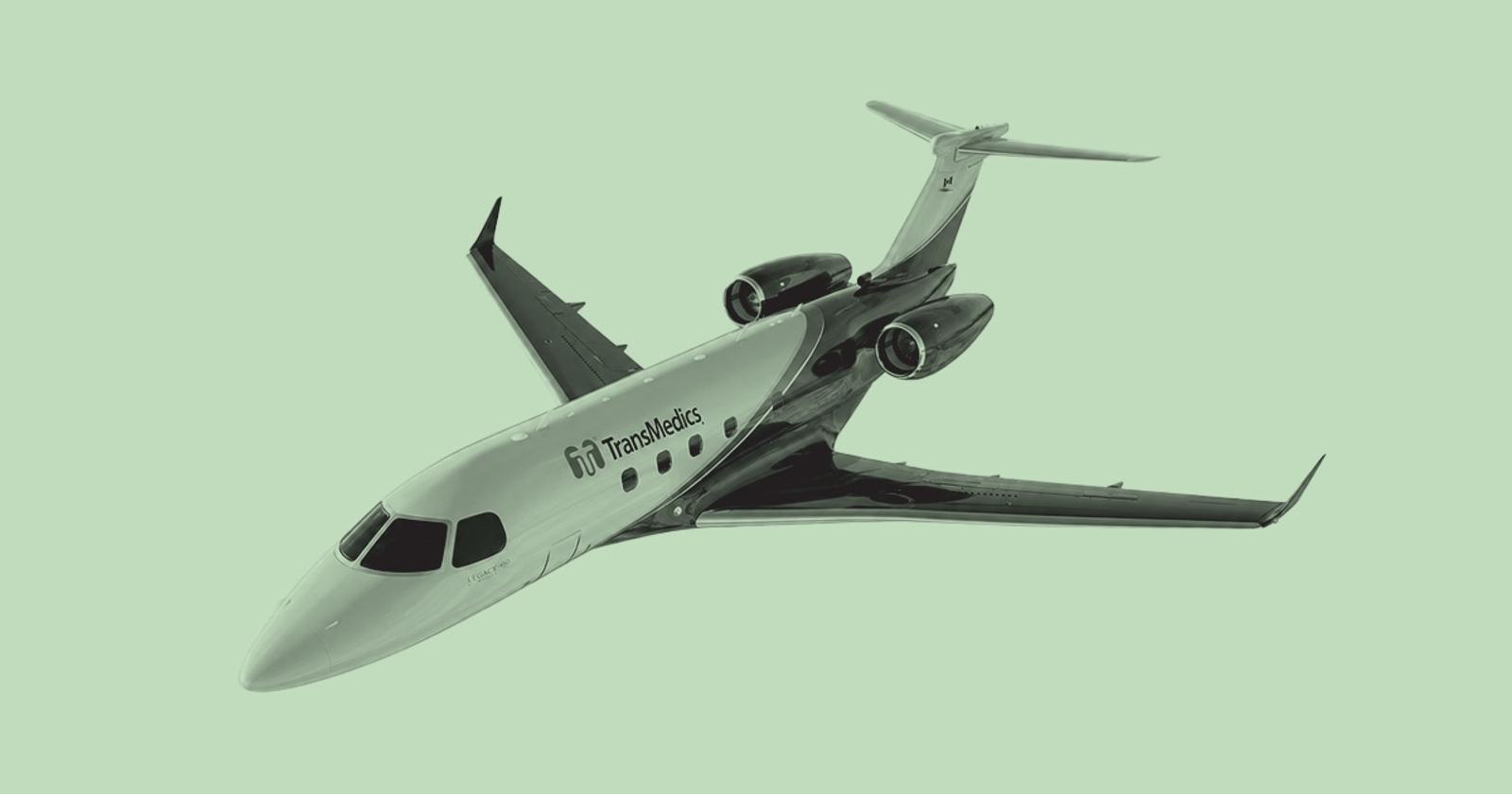Transmedics embraer jet