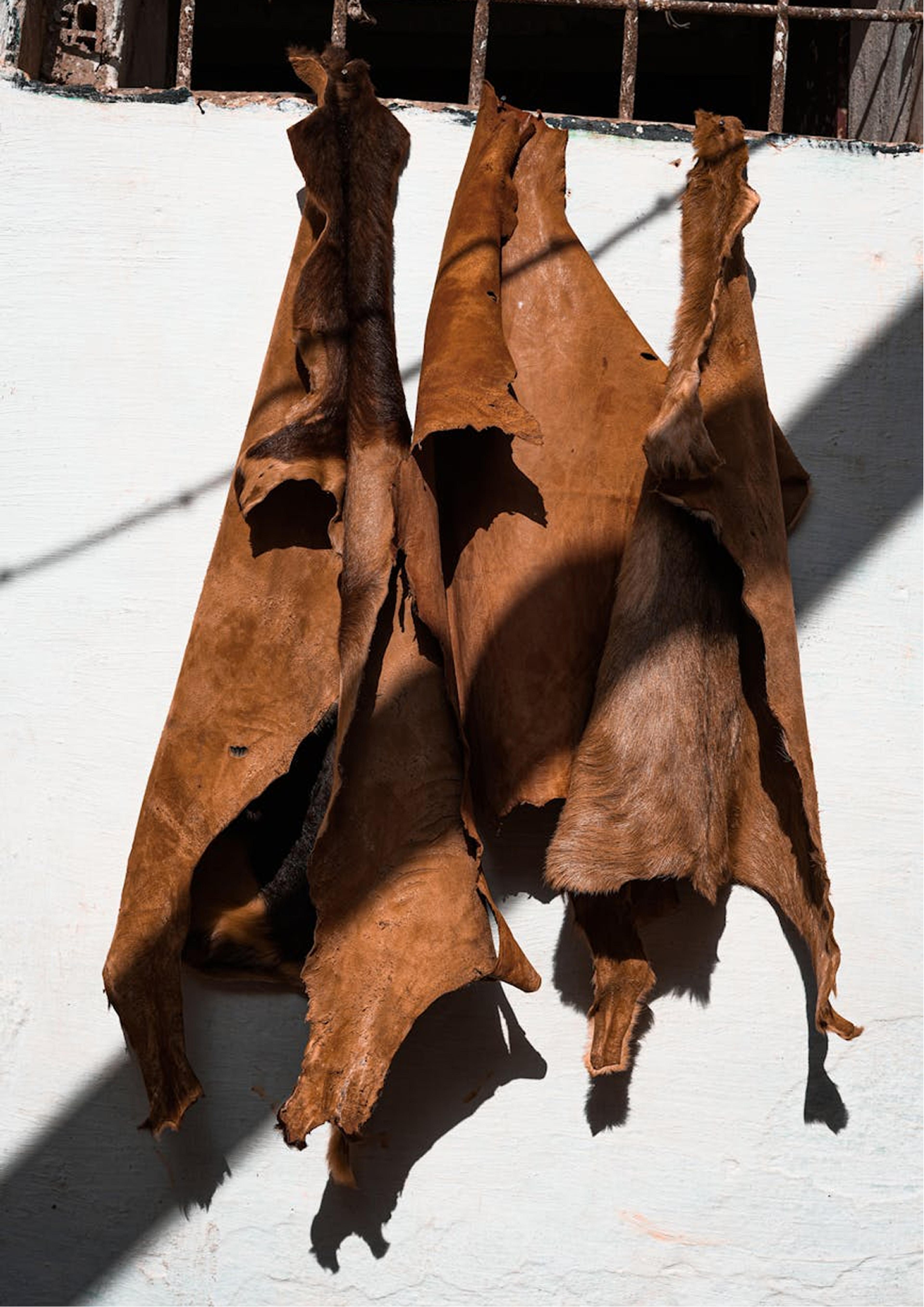 Sac en cuir marocain pleine fleur fabriqué par un artisan