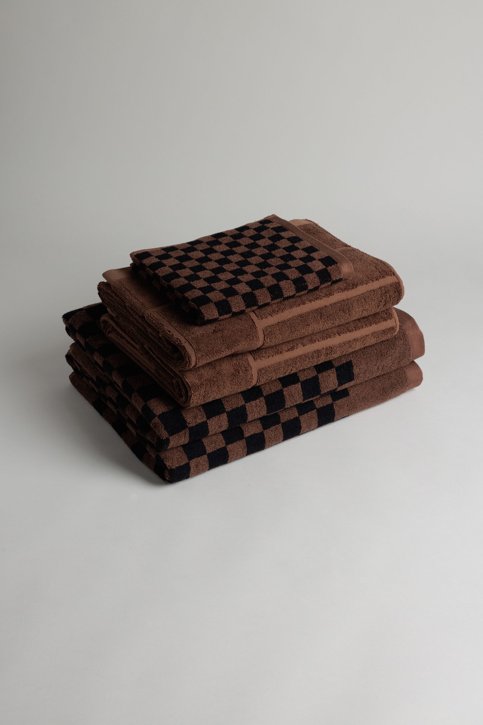 Plush Checkered Bath Towel - Sage – ban.do