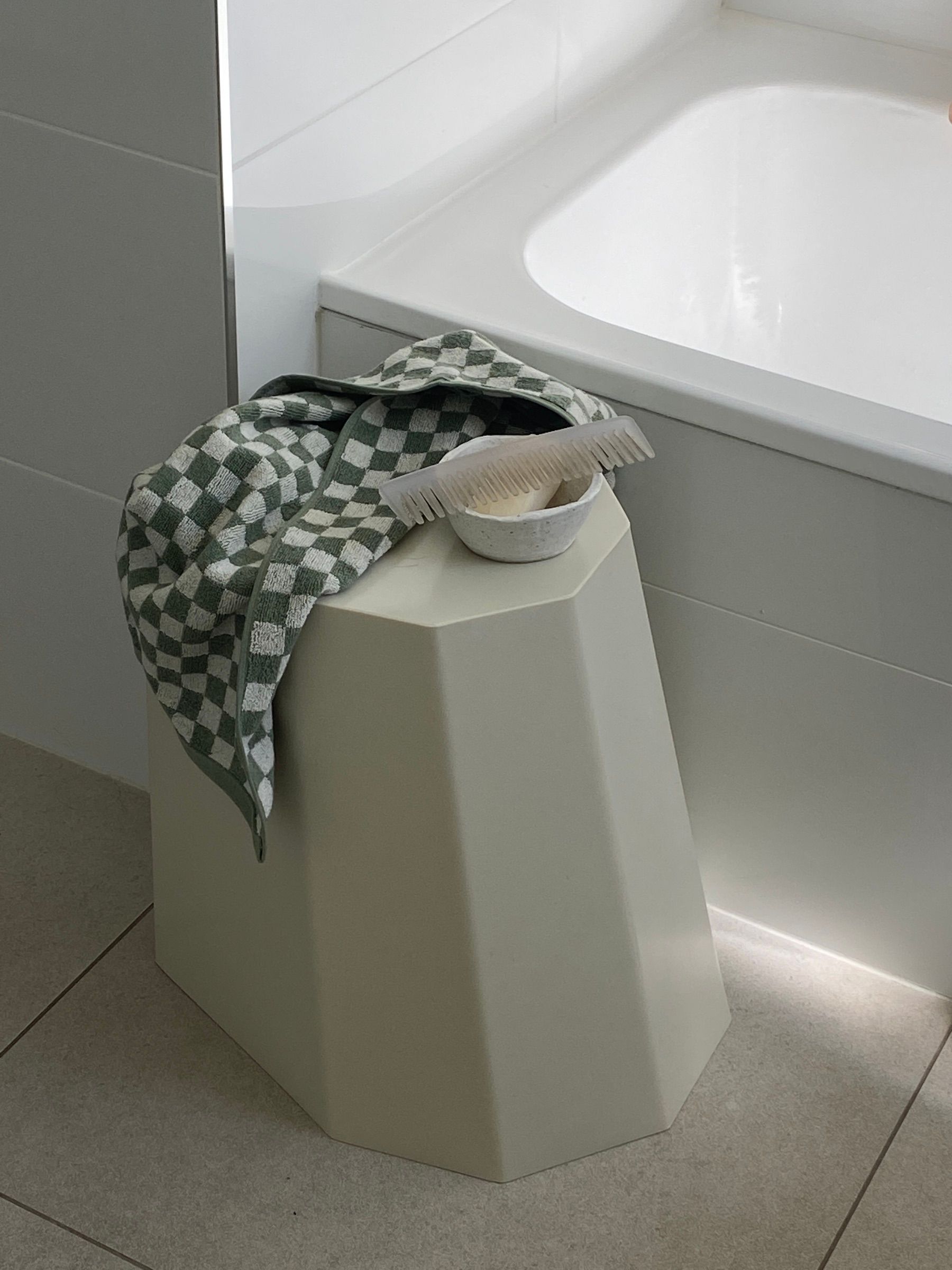 Josephine Hand Towel in Tabac Noir, Baina, Covet + Lou