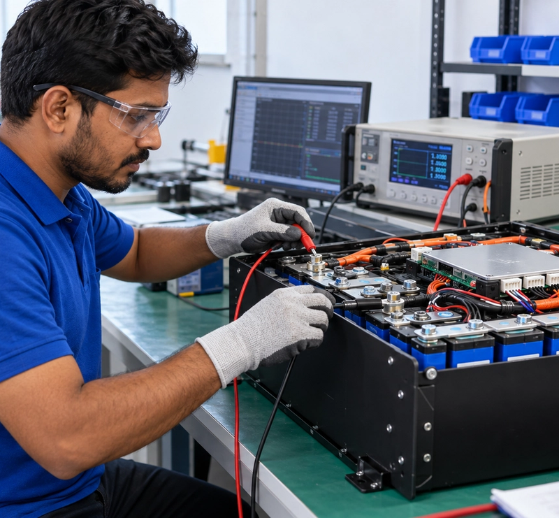 In-house pack assembly lines