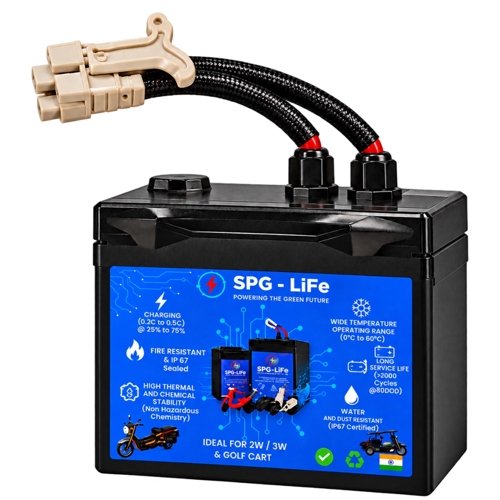 48V 30Ah LiFePO4 EV Battery | Smart BMS & Fast Charging