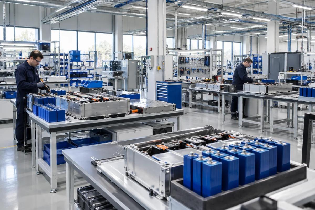 Battery manufacturing environment