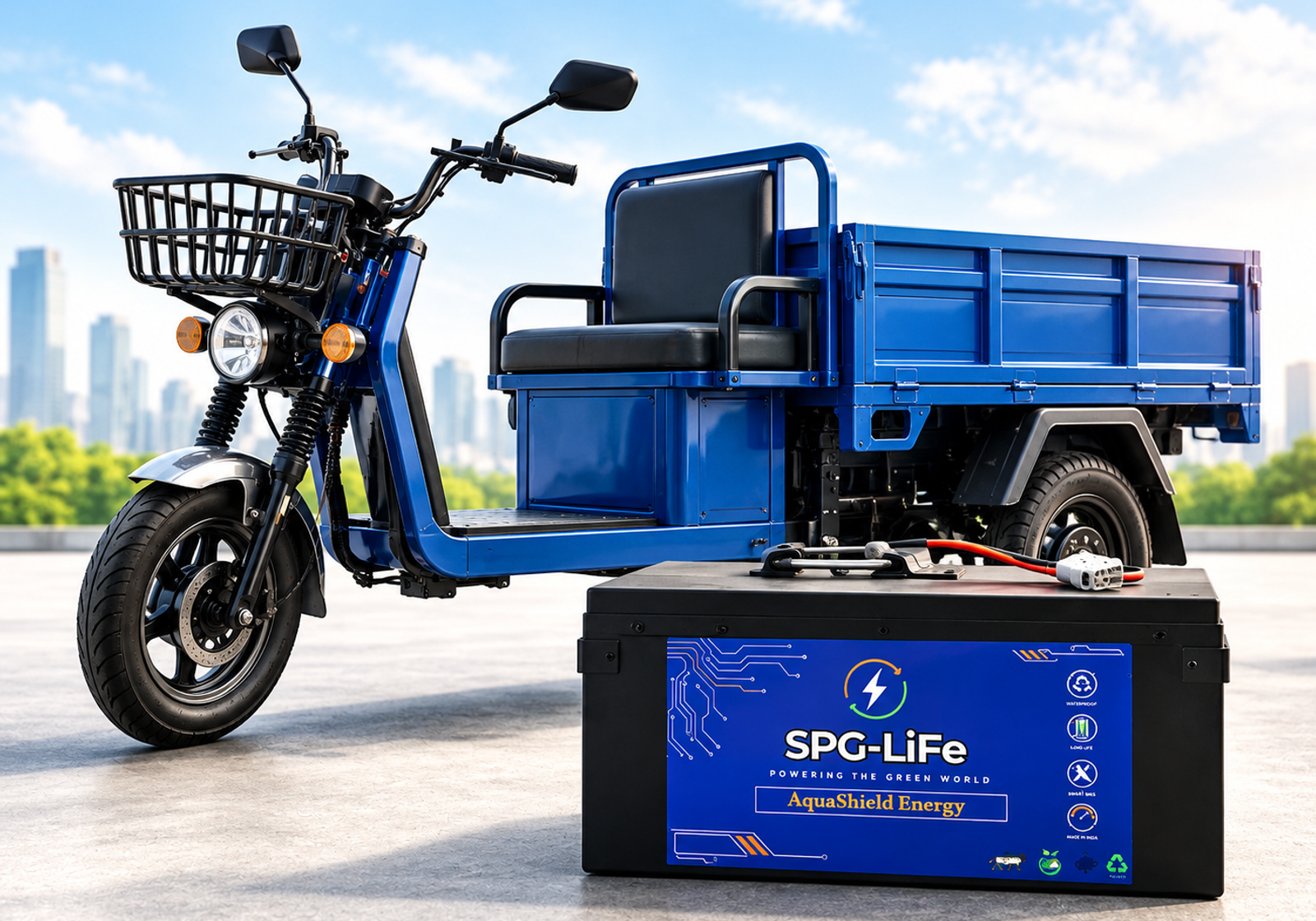 Mobility Batteries application illustration