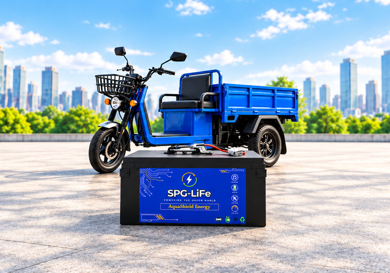 Mobility Batteries application illustration