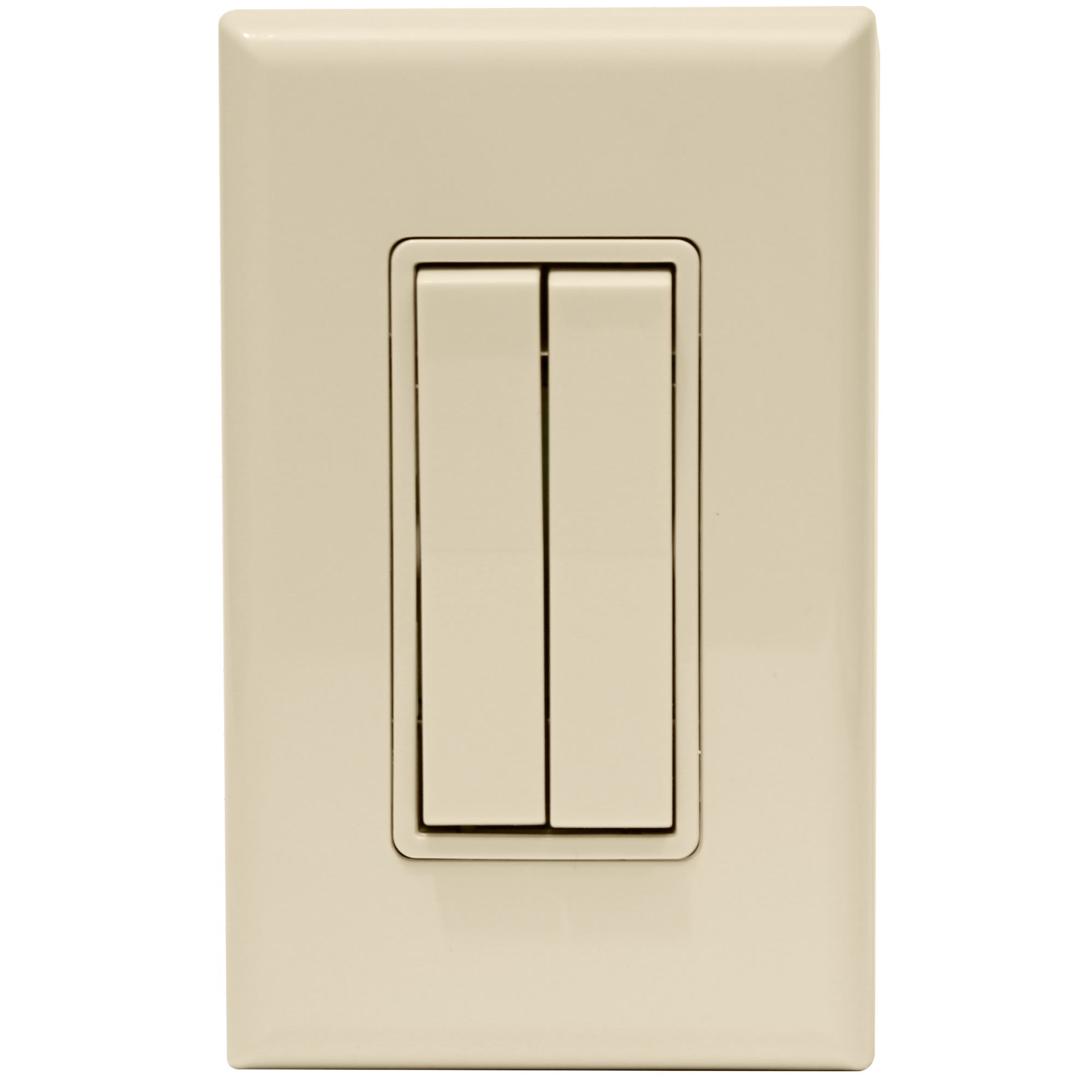Light Almond Dual Rocker Switch