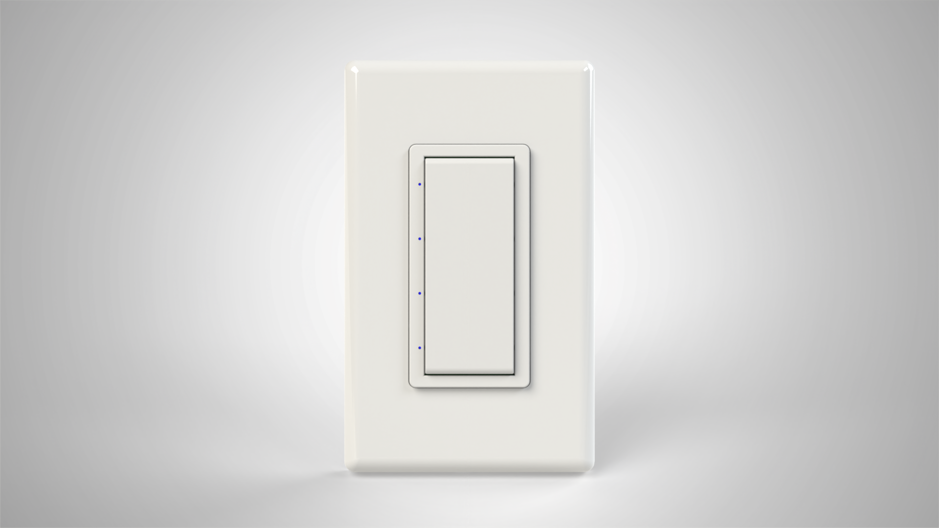 Single button format white