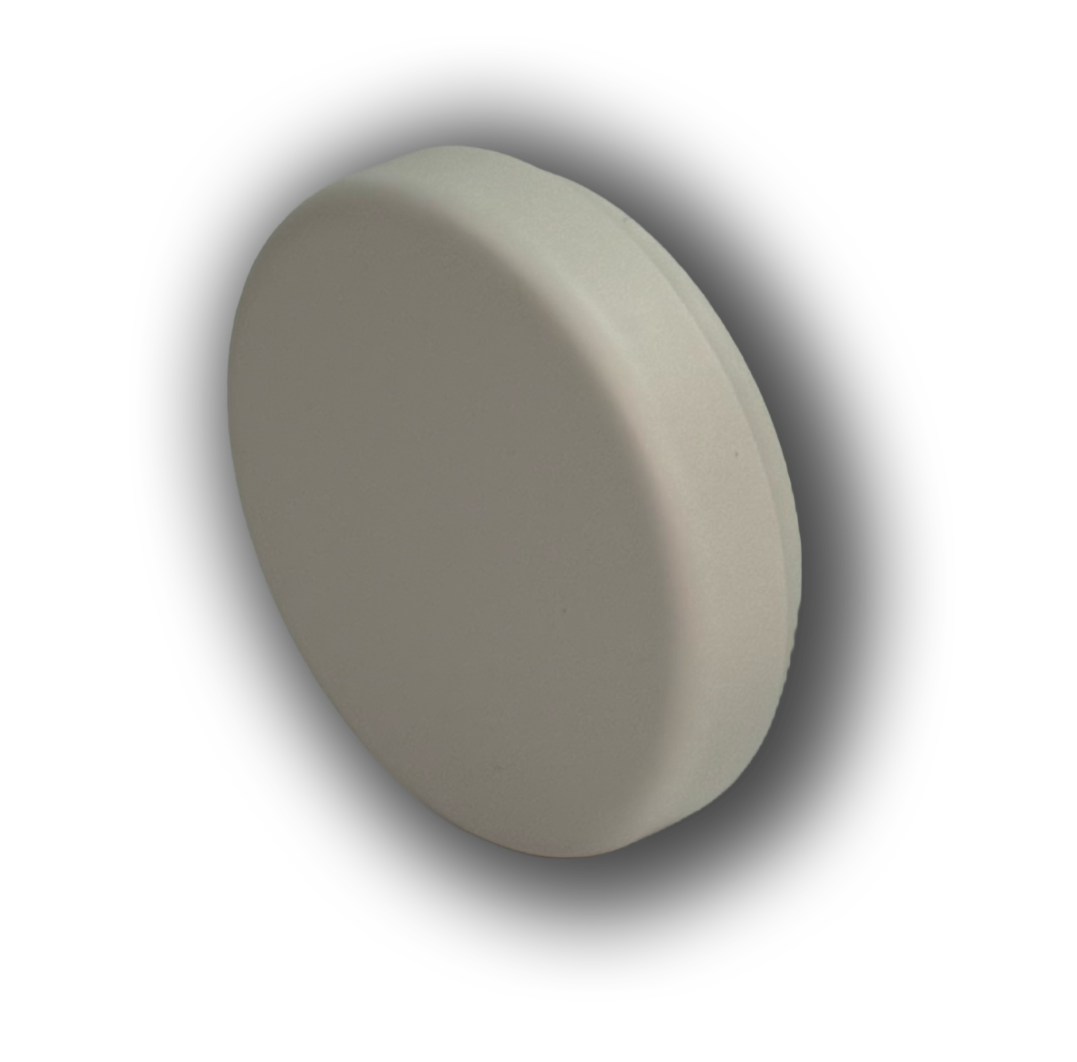 white wireless self-powered button