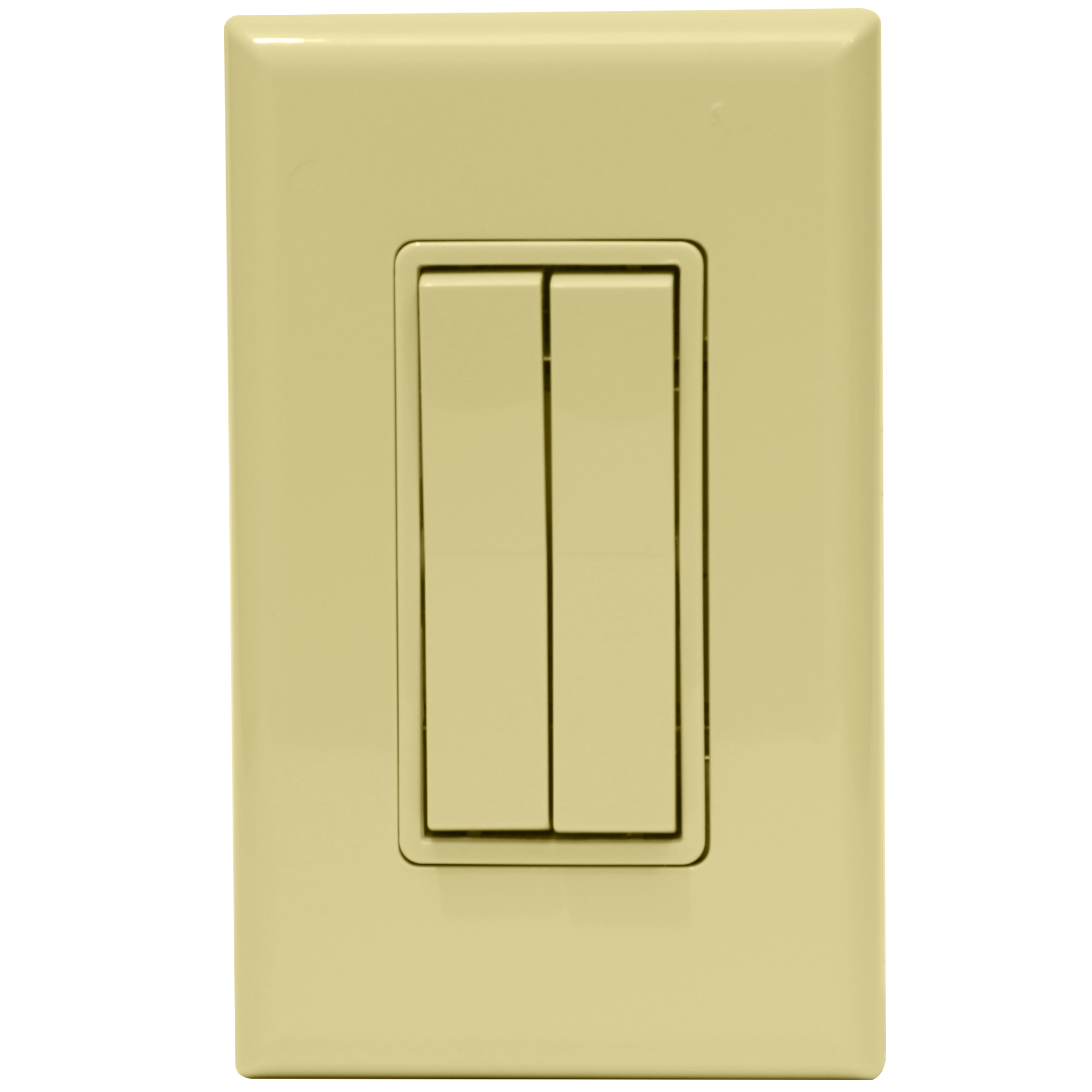 Ivory Dual Rocker Switch