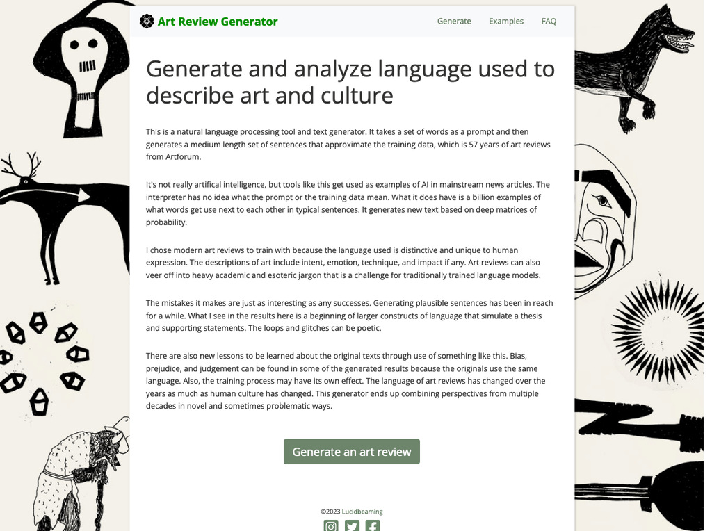 Art Review Generator | Create Professional Art Reviews Easily