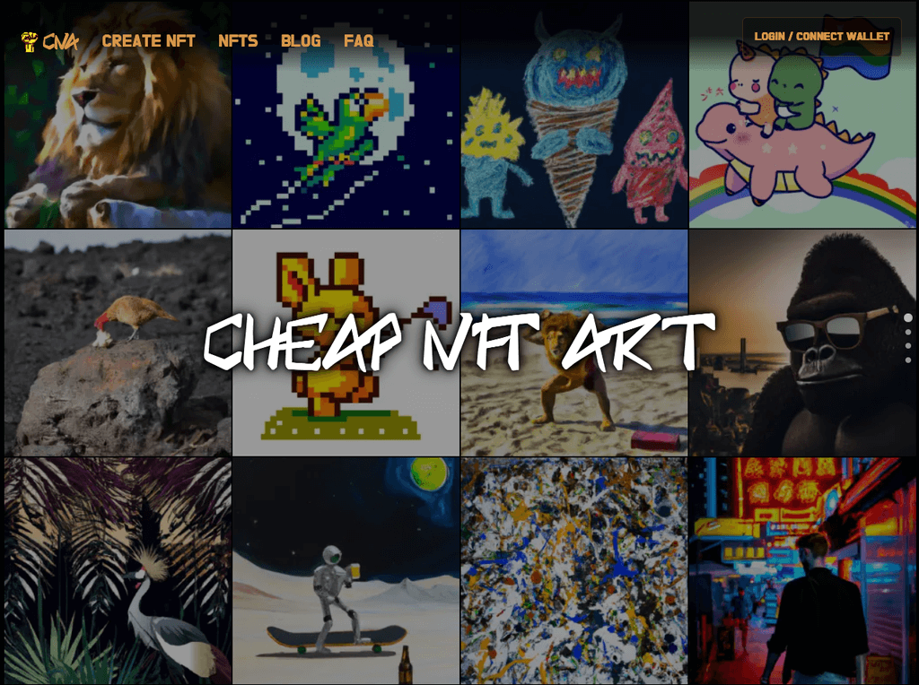 Cheap NFT Art