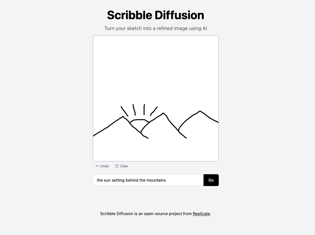 Scribble Diffusion