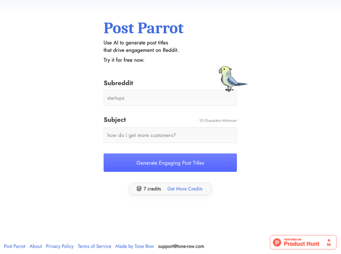 Post Parrot