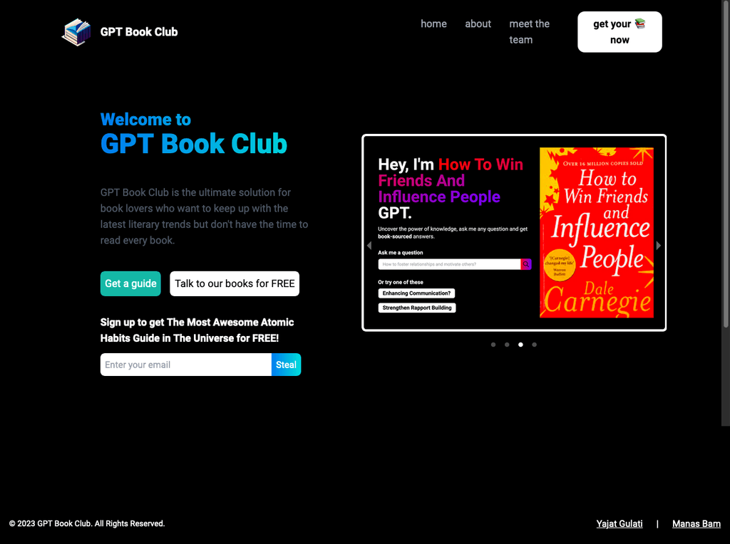 GPT Book Club