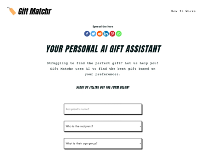 Gift Matchr