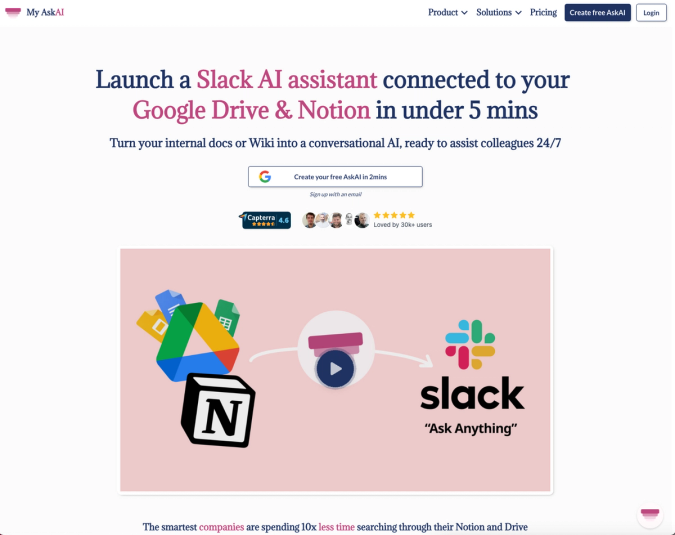 Slack AI Assistant, by My AskAI