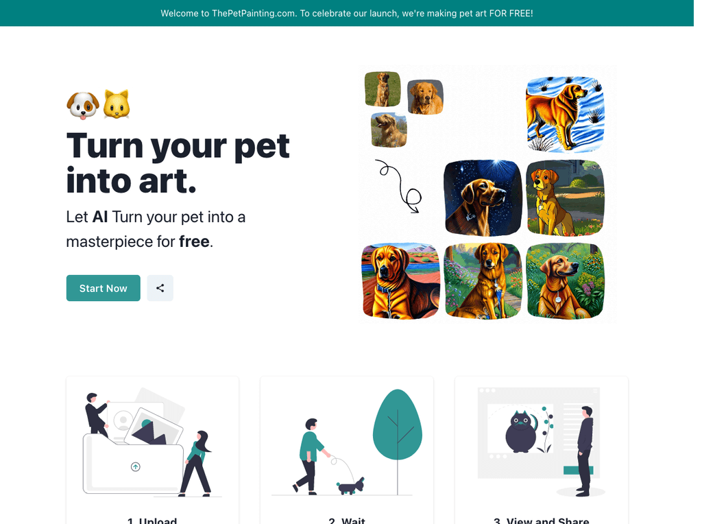 AI Pet Art Create Unique Pet Paintings NextGenTool io ai-pet-art-create-unique-pet-paintings-nextgentool-io