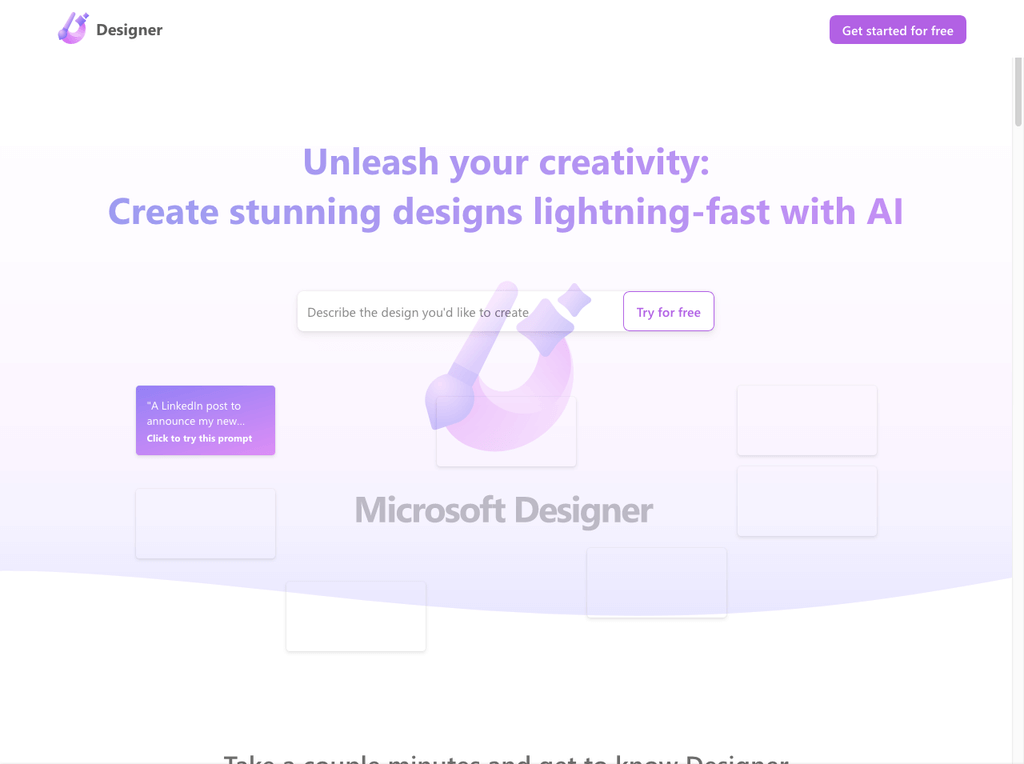 Microsoft Designer