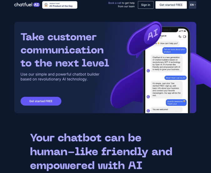 Chatfuel AI