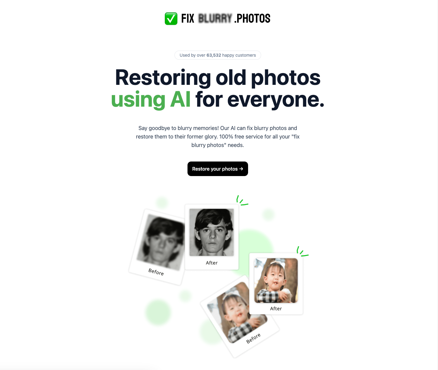 Fixblurry photos