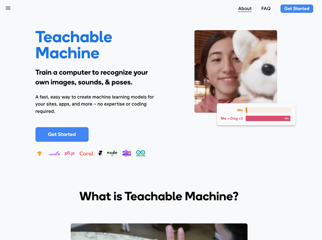 Teachable Machine