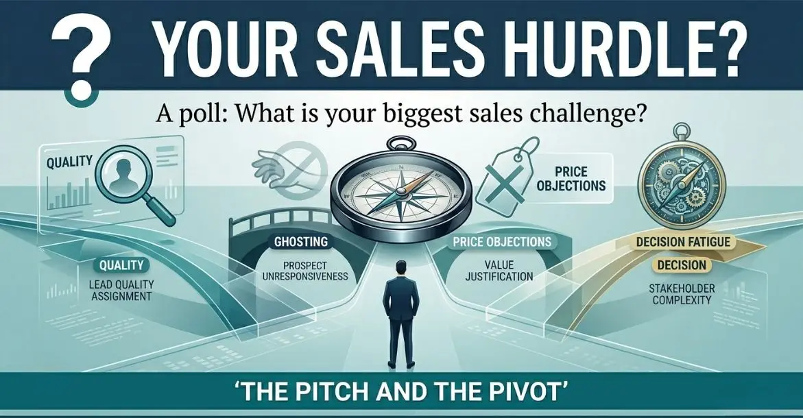 The Big Question: What’s Your #1 Sales Hurdle?