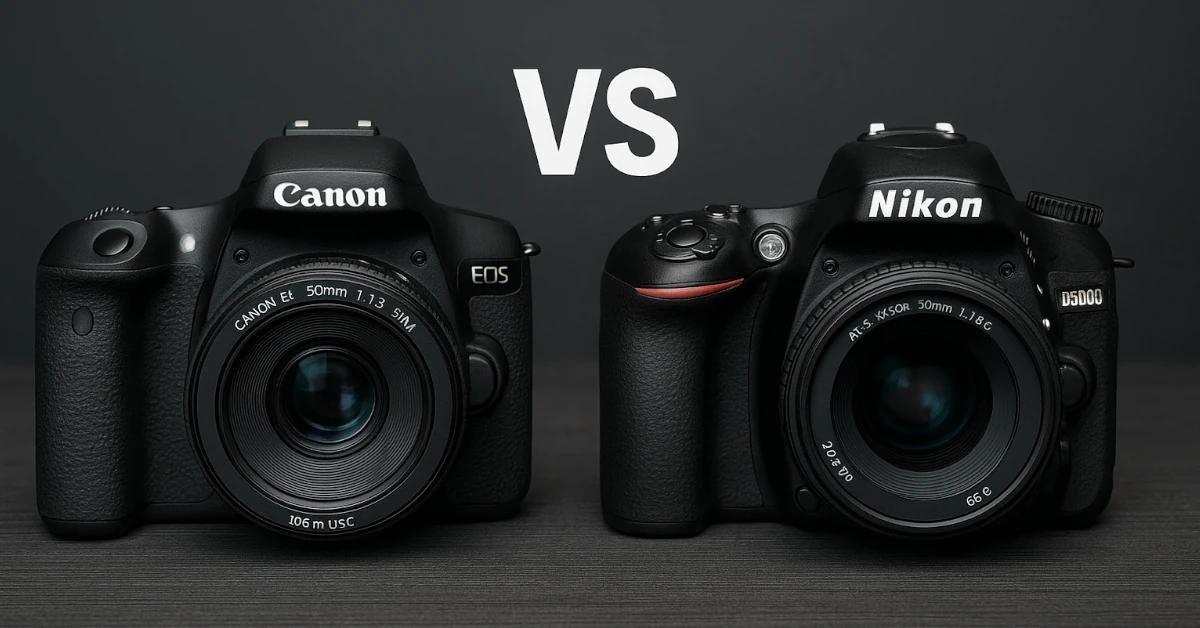 Canon ou Nikon qual é a melhor câmera fotográfica digital