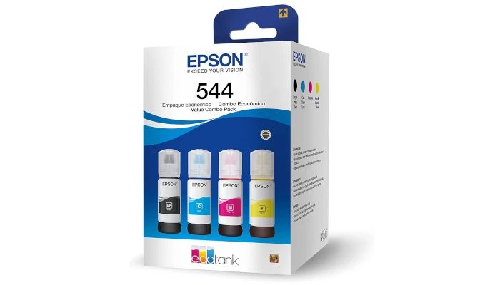 Kit de Garrafas de Tinta Original Epson EcoTank T544